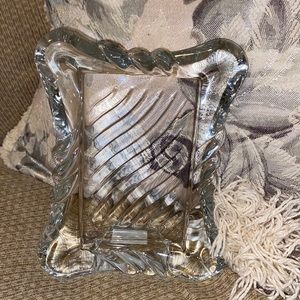 🤍NWT Crystal Glass 3x5 Picture Frame